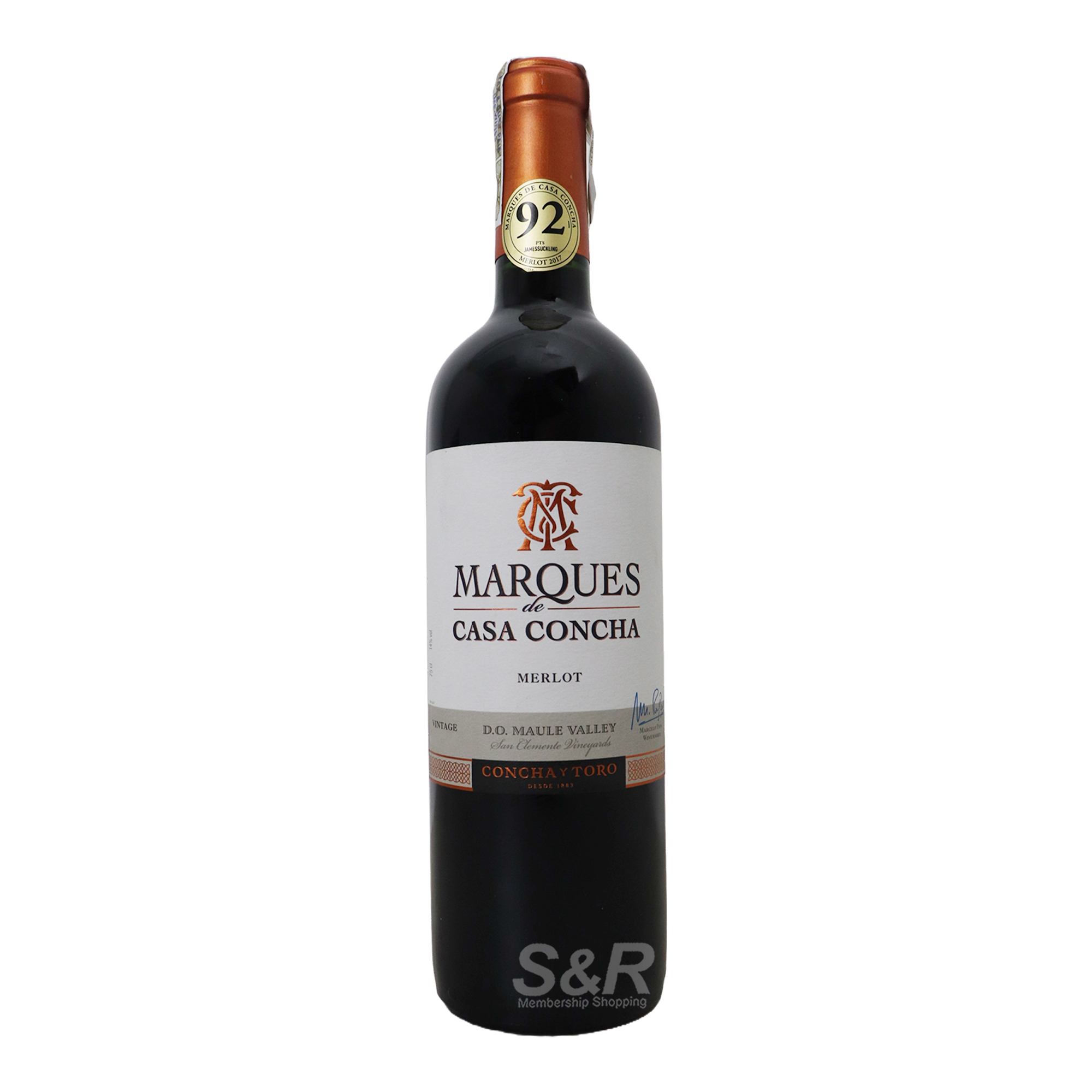 Marques de Casa Concha Merlot 750mL Marques de Casa Concha Merlot 750mL